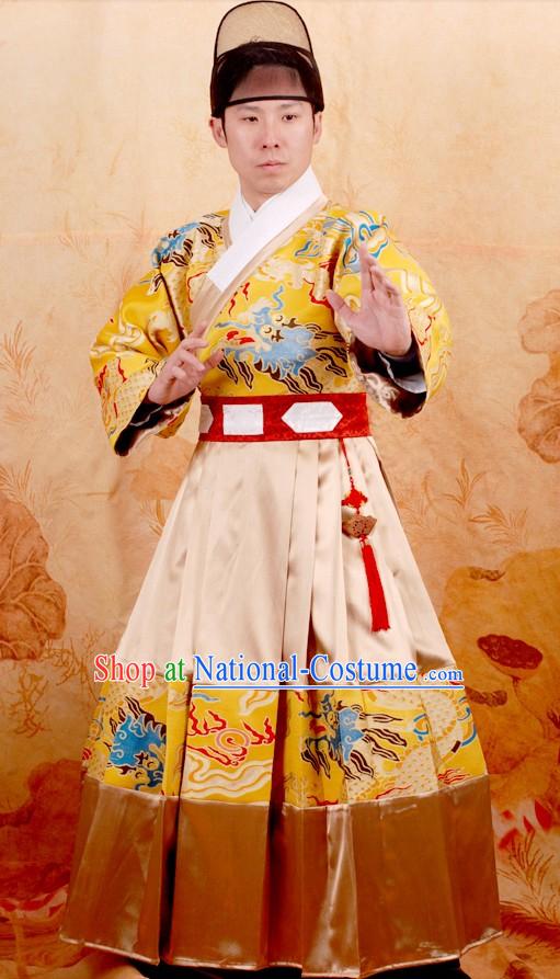 Ancient Ming Dynasty Government Emperor Bodyguard Costume and Hat