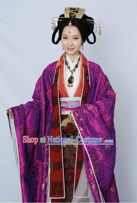 Ancient Chinese Princess Costumes Complete Set for Women