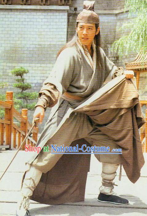 Chinese Film Character Ling Huchong Costume for Men