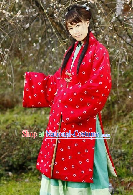 Traditional Song Dynasty Zhe Zi Hanfu Clothing for Women