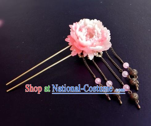 Traditional Chinese Handmade Flower Hairpin