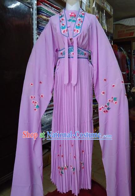 Long Sleeve Purple Dance Costumes for Women