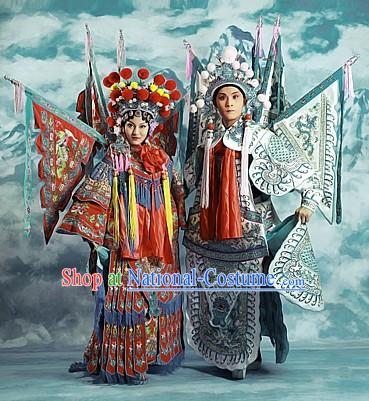 Beijing Opera Love Hua Dan and Wu Sheng Two Complete Sets for Men and Women