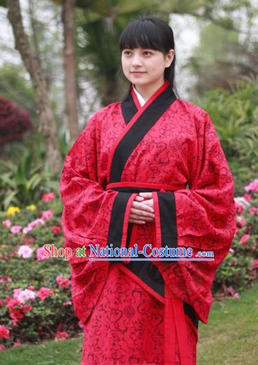 Ancient Chinese Quju Hanfu Clothing Complete Set for Women