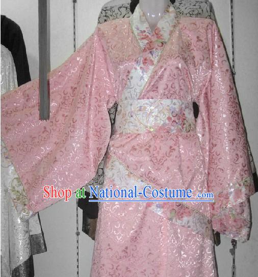 Han Dynasty Princess Costumes Clothing Complete Set