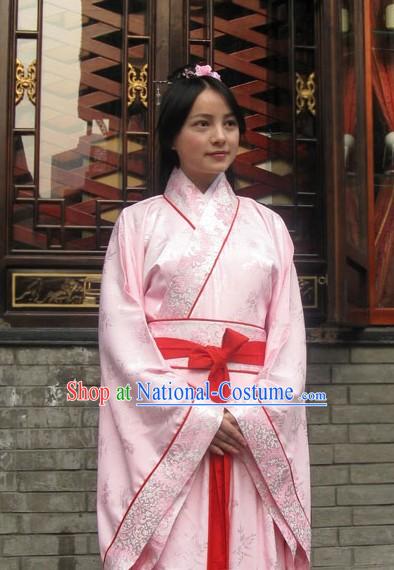 Chinese Standard Hanfu Garment Clothing Complete Set for Women