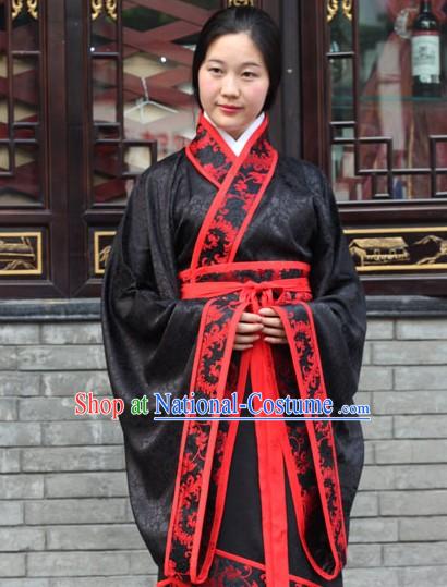 Ancient Chinese Palace Hanfu Clothing Complete Set for Women