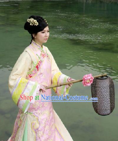 Qing Dynasty Princess Clothing Complete Set for Women