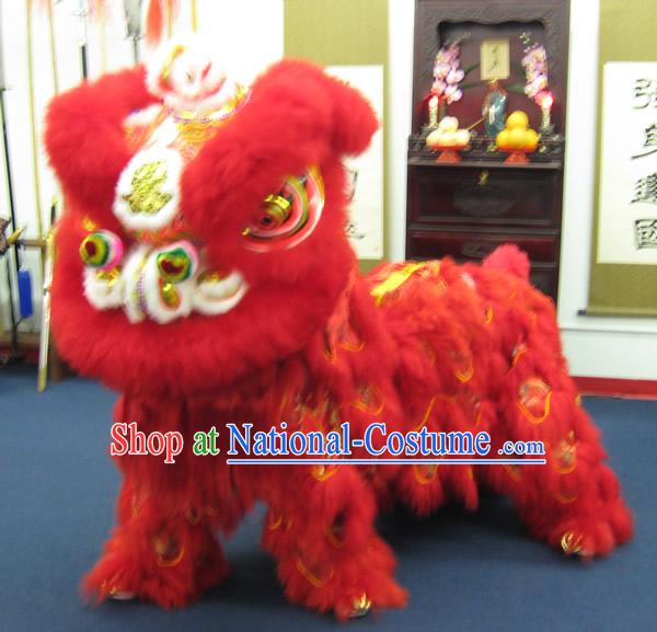 Dragon Phoenix Happy Wedding and Business Opening Celebrations Lion Dance Costumes Complete Set