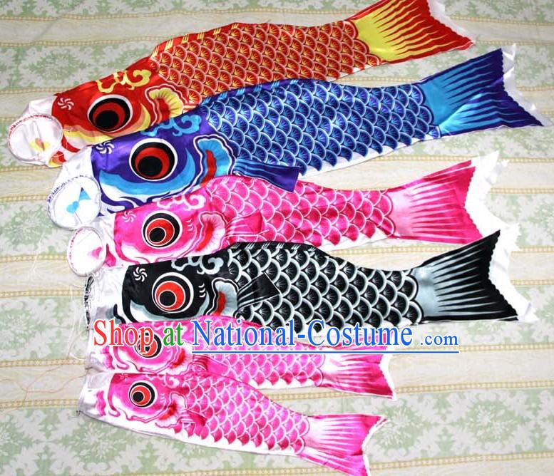 Japanese Style Carp Streamers Carp banners Fish Flag Decoration