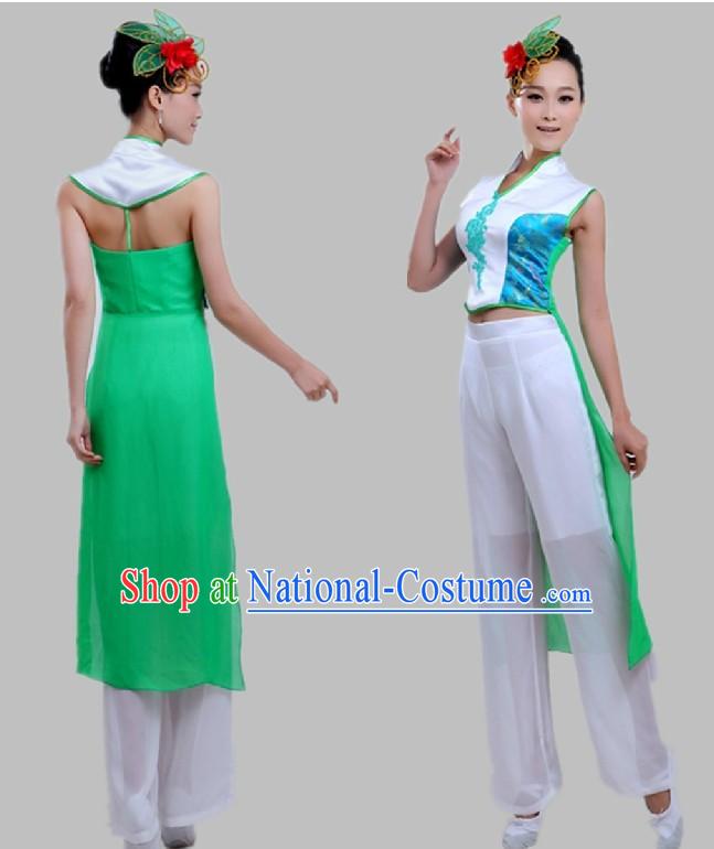 Chinese Classical Jasmine Flower Dance Costume for Women