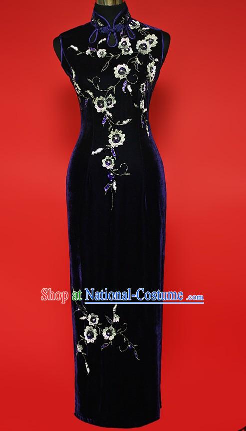 Chinese Old Shanghai Style Cheongsam for Women