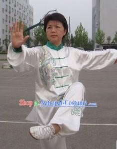 Embroidered Phoenix Martial Arts Tai Chi Costumes for Women