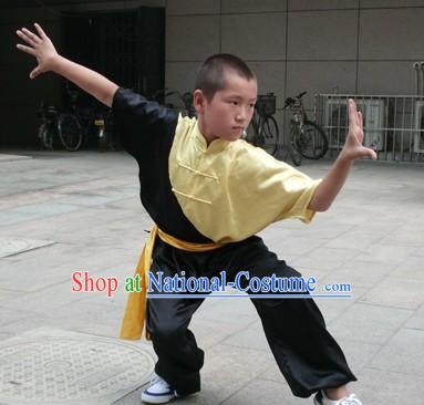 Comportable Silk Tai Chi Clothes for Children