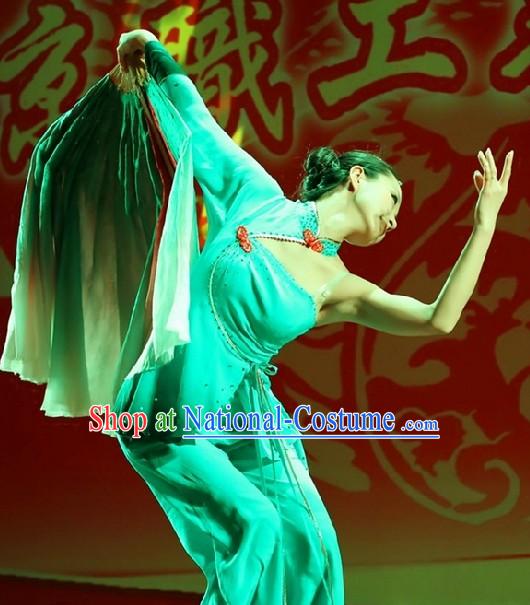 Chinese Classic Lotus Dance Costumes for Women