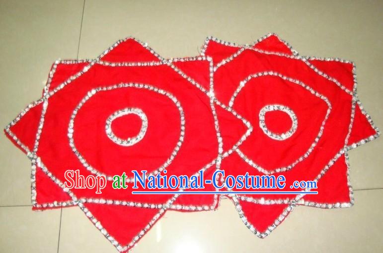 Traditional Chinese Red Dance Handkerchief