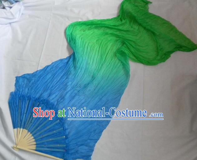 Chinese Classic Color Changing Silk Dance Fan