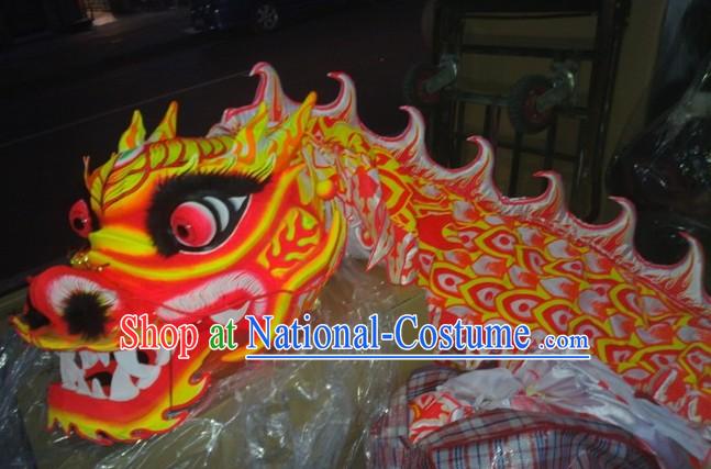 Glow in the Dark Luminous Dragon Dancing Costume Complete Set