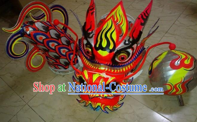 Top Professional International Competition Luminous Dragon Dance Costume Complete Set