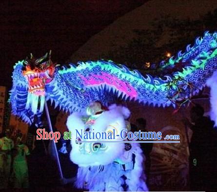 Glow in the Dark Dragon Dance Costume Complete Set