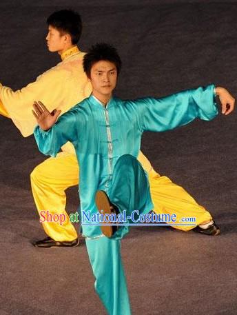 Traditional Chinese Silk Tai Chi Clothes for Men