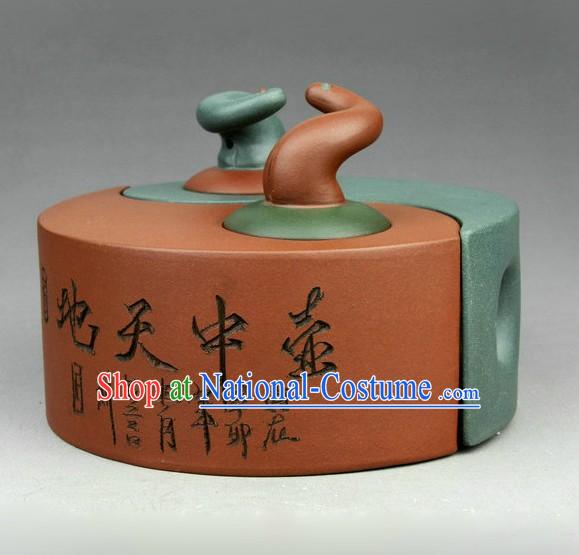 Chinese Classic Zisha Taiji Teapot