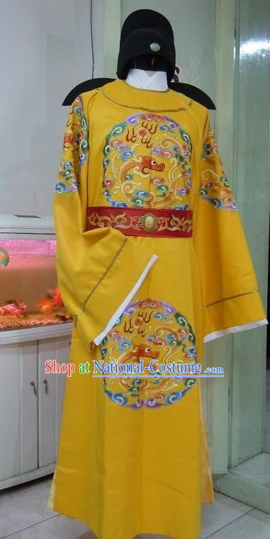 Tang Dynasty Emperor Embroidered Dragon Clothes for Men