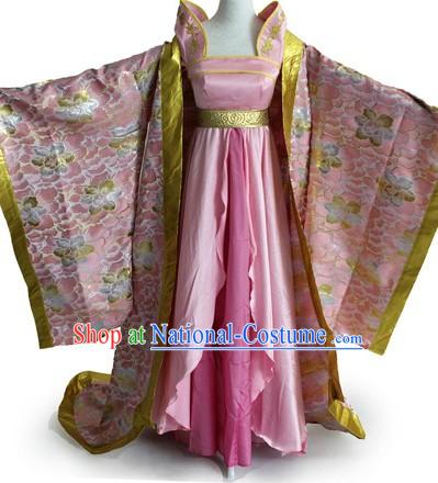 Tang Dynasty Palace Empress Costume Complete Set for Women