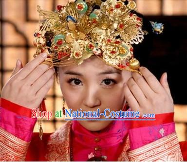 Ancient Chinese Wedding Phoenix Coronet for Brides