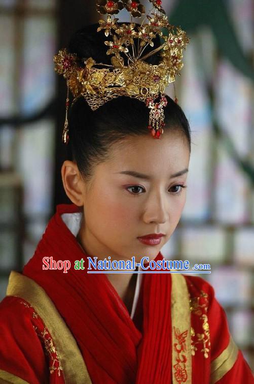 Ancient Chinese Wedding Hair Accessories for Brides