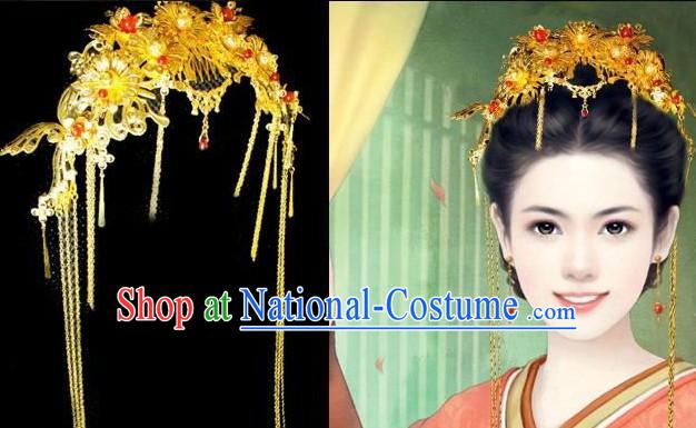 Traditional Chinese Hair Decoration for Brides