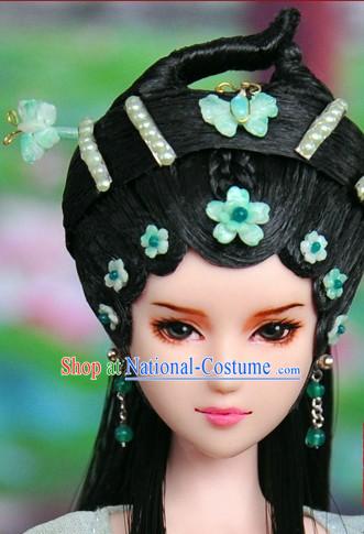 Ancient Chinese Lady Hair Accessories and Wig