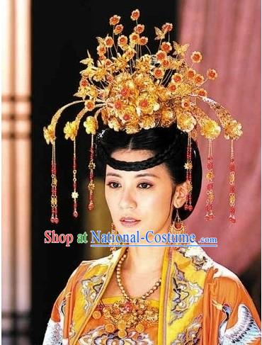 Ancient Chinese Tang Dynasty Queen Wu Zetian Hair Accessories