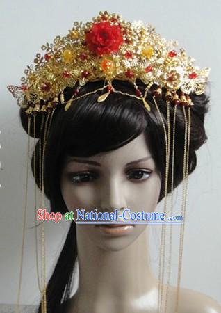 Chinese Classic Bride Wedding Hat