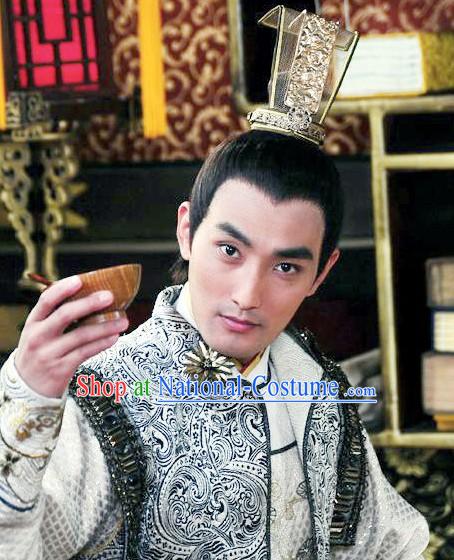 Ancient Chinese Prince Coronet Headwear for Men