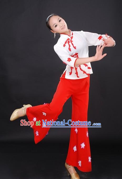 Chinese Ethnic Han Dance Clothes for Women