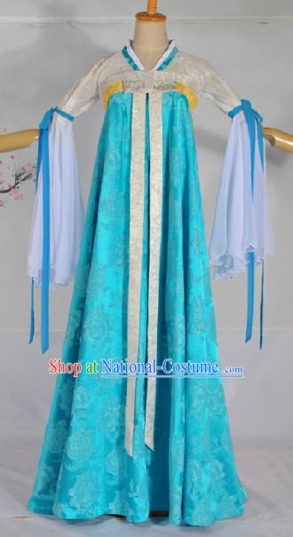 Tang Dynasty Maid Costumes Complete Set for Women