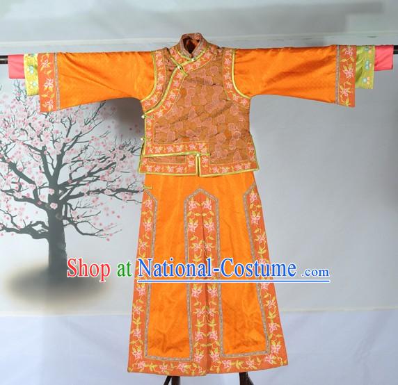 Qing Dynasty Princess Costumes Complete Set for Women