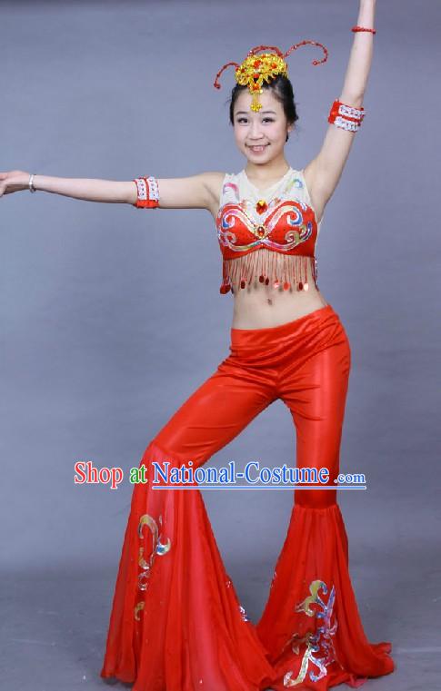 Chinese Palace Fei Tian Dance Costumes for Women