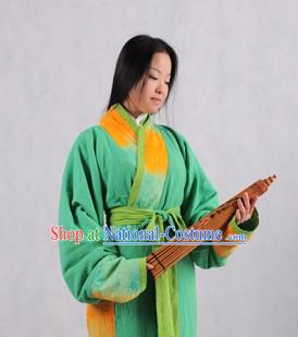 Ancient Chu Guo Women Clothes Complete Set