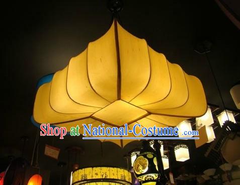 Ancient Chinese Palace Style Handmade Square Ceiling Lantern