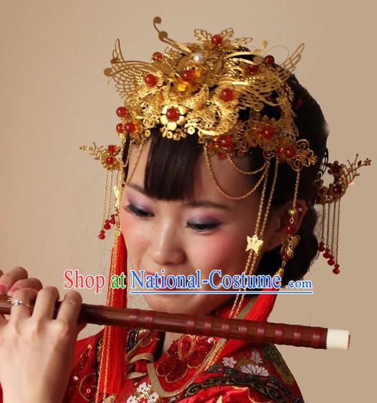 Ancient Chinese Wedding Phoenix Crown for Brides