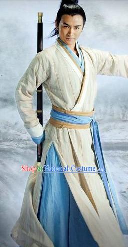 Ancient Chinese Knight Clothing for Men