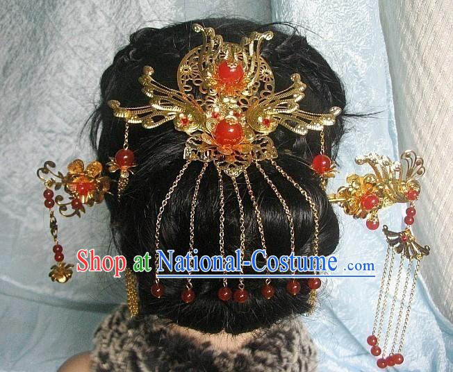 Chinese Classical Wedding Headpiece Hairpins for Women