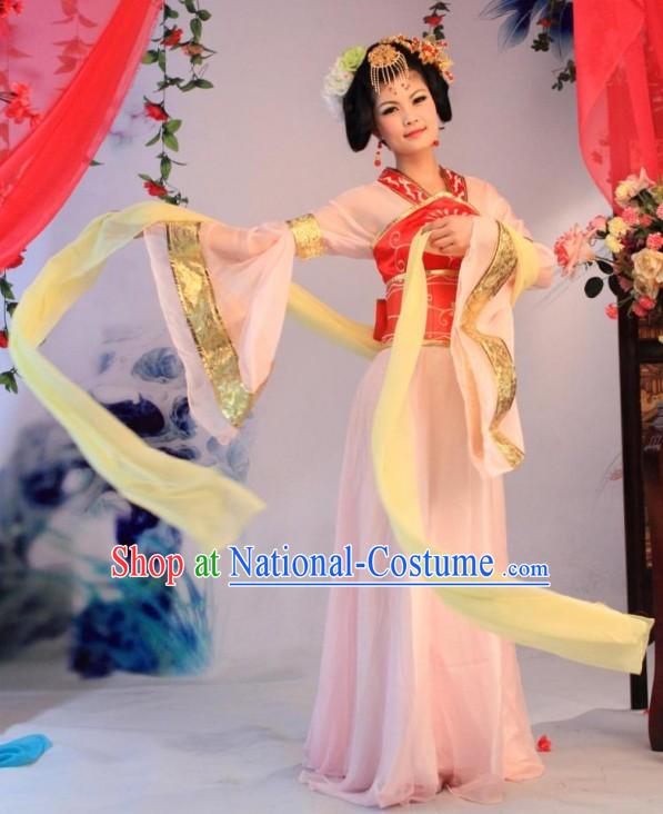 Ancient Chinese Tang Dynasty Palace Maid Lady Costumes