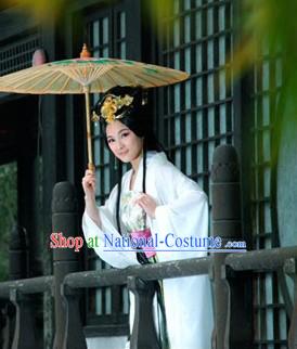 Traditional Chinese Princess Hanfu Clothing and Accessories for Women