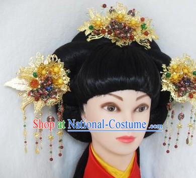 Ancient Chinese Princess Handmade Hair Accessories Complete Set