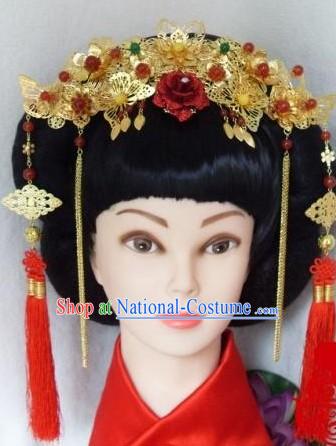 Traditional Chinese Wedding Hair Accessories for Brides