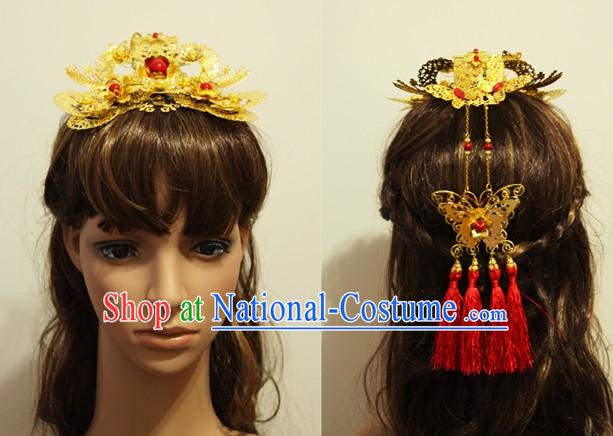 Chinese Classical Handmade Wedding Phoenix Hairpin for Brides