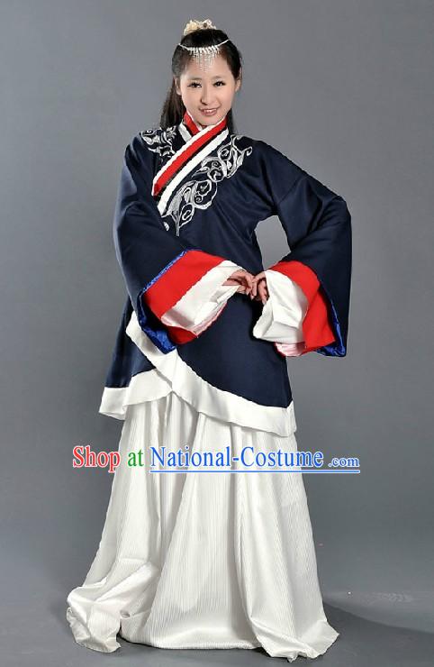 Stage Performance Ancient Chinese Dance Costumes for Women